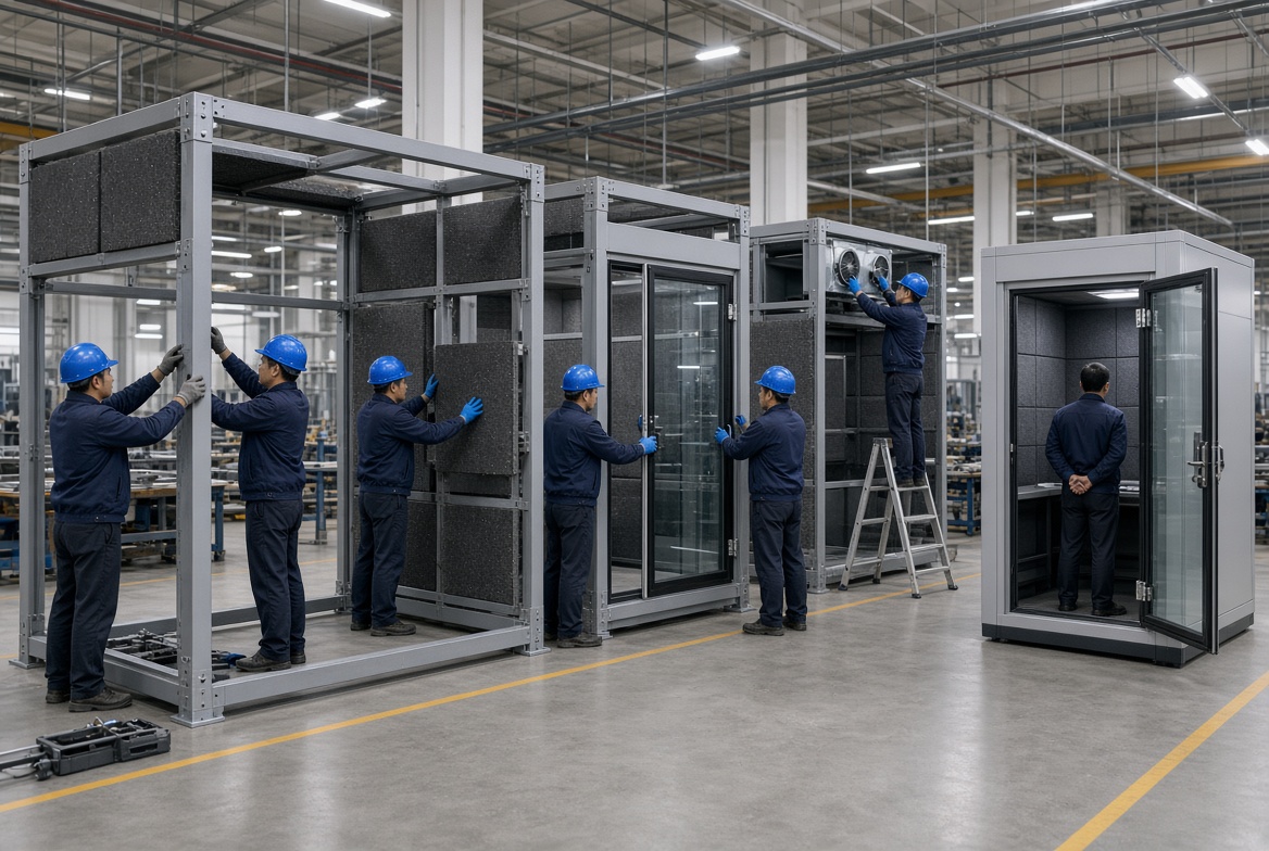 Soundproof Cabin Manufacturing Process