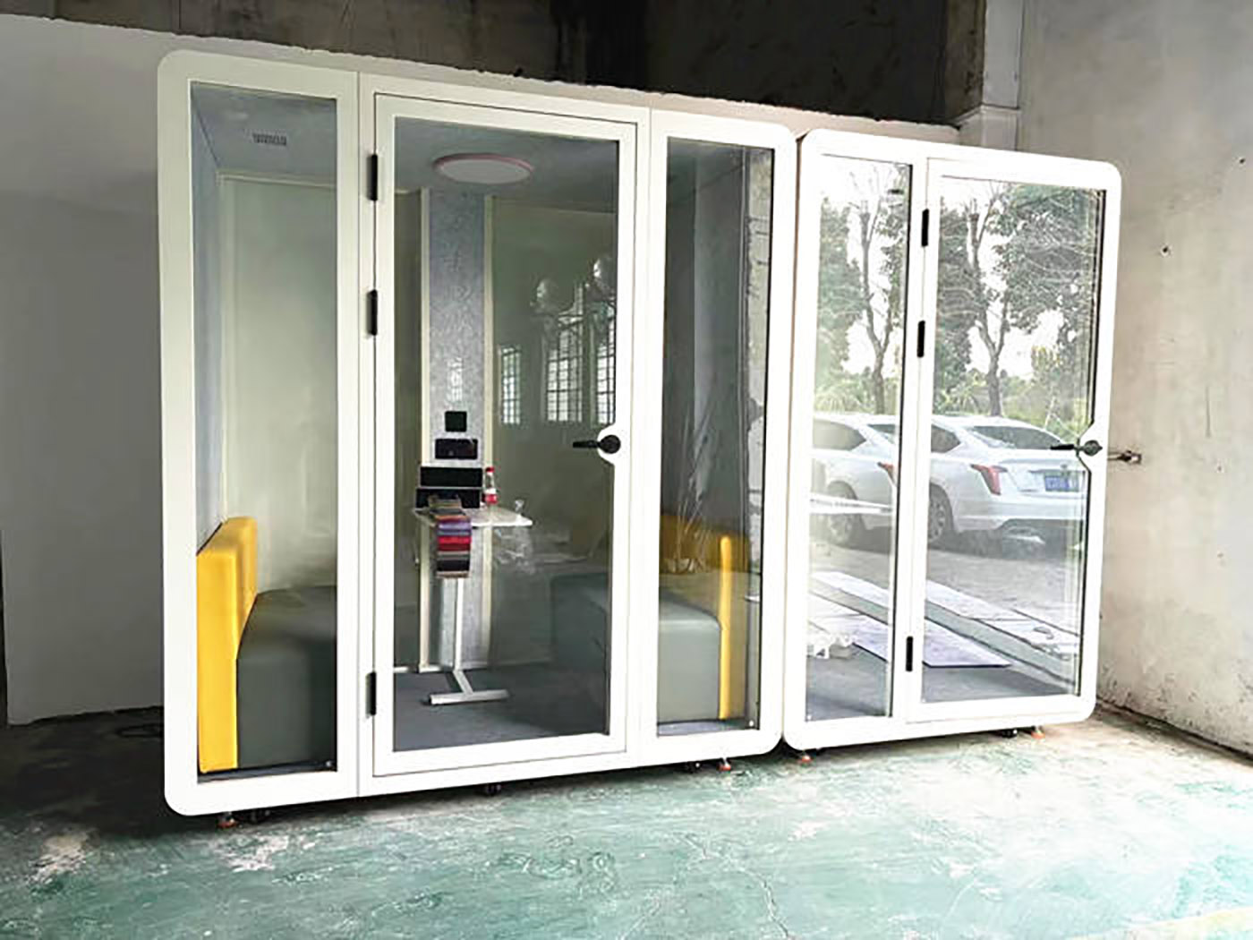 Prefab Container Soundproof Office Booth