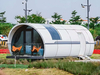 Round Prefab Container House for Homestay