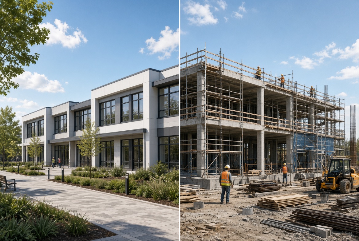 Modular And Traditional School Construction Comparison