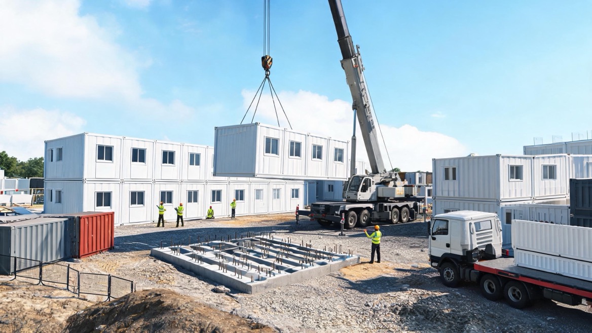 Modular Construction Site Delivery Modular Construction Site Delivery